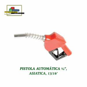 Pistola Automática ¾”, Asiatica, 13/16"
