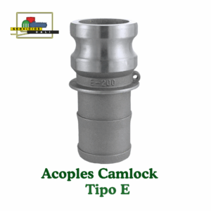 Acople Macho con Espiga, Tipo E