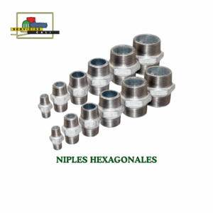 Niple Hexagonal Galvanizado