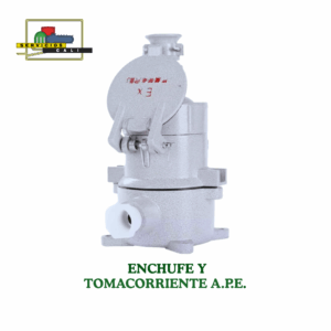 Enchufe Macho/hembra Antiexplosivo ATX ATEX 220v 16a