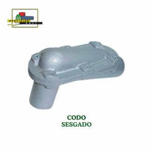 Codo con tapa sesgada APE.